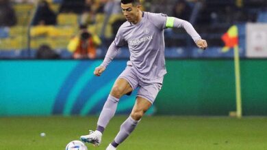 Pemain Al Nassr Cristiano Ronaldo. REUTERS/Ahmed Yosri