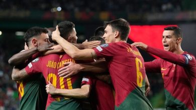 Hasil Portugal masih terlalu tangguh untuk Liechtenstein dalam duel matchday 1 Grup J Kualifikasi Euro 2024. Portugal vs Liechtenstein skor 4-0.