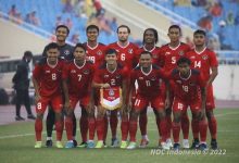 Timnas Indonesia U-23 yang berhadapan dengan Malaysia di perebutan medali perunggu di SEA Games 2021, Minggu (22/05/2022). (c) NOC Indonesia/Naif Al As
