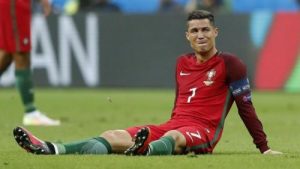 Cristiano Ronaldo Cedera di Timnas Portugal Pada Piala Eropa 2016