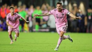 Lionel Messi Mencetak Gol Kemenangan Intermiami Di Laga Debut