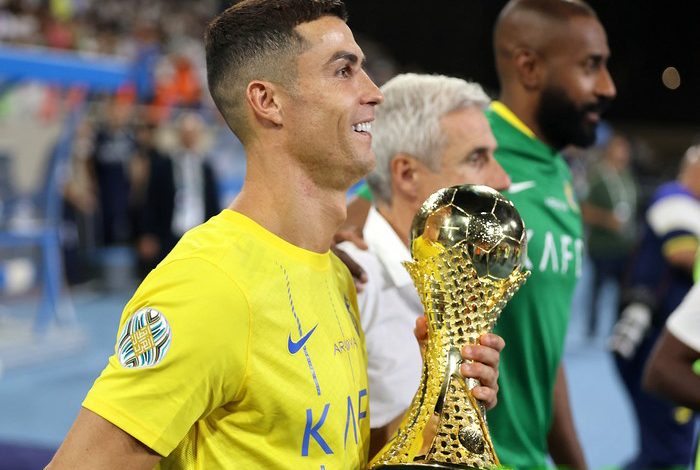 Juara Liga Champions Arab, Cristiano Ronaldo Catatkan Sejarah (Foto: REUTERS/STRINGER)