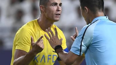 Cristiano Ronaldo Marah-Marah ke Wasit saat Laga Al-Nassr Vs Al-Ahli Dubai
