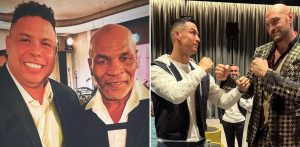 Jelang Fury vs Ngannou, Cristiano Ronaldo, Tyson hingga Eminem Kumpul di Saudi 