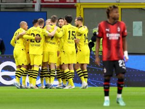 Hasil Pertandingan Liga Champions AC Milan vs Borussia Dortmund: Skor 1-3