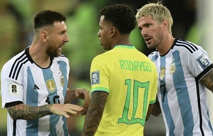 Hasil Pertandingan Brasil Vs Argentina: Diwarnai Rusuh Suporter dan Polisi