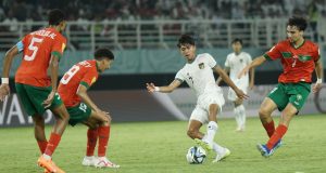 Timnas Indonesia U-17 menelan kekalahan dari Maroko U-17 dalam pertandingan penentuan di Grup A Piala Dunia U-17 2023. Garuda Muda menyerah dengan skor 1-3.