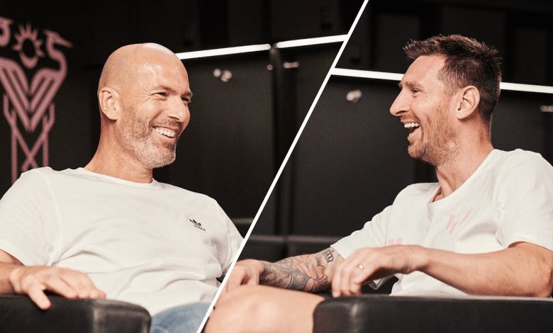 Messi dan Zidane Saling Ketawa soal Piala Dunia