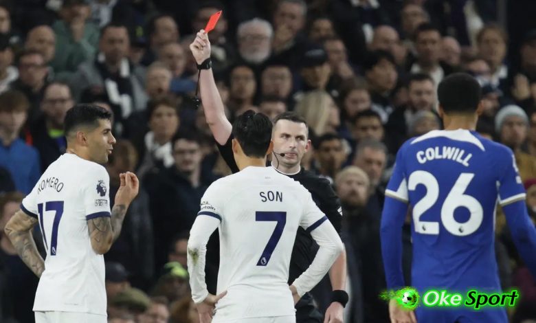 Tottenham vs Chelsea 1-4, Drama 2 Kartu Merah dan VAR - Oke Sports